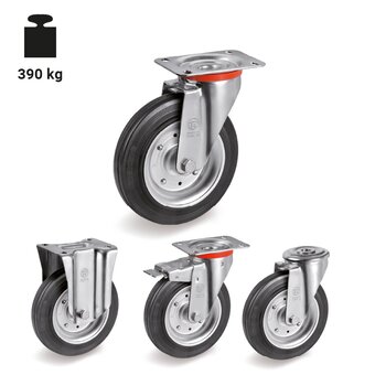 TR-53-NL-Räder mit Gehäusen für leichte Lasten